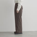 【定番 帯電防止】イージービューティーチェックワイドパンツ(WEB限定サイズあり… | coen【women】 | 詳細画像17