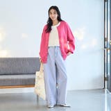 【春気分上がる美シルエットパンツ】デニムトッピングカーブパンツ | coen【women】 | 詳細画像5 
