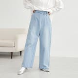 【脱ベーシック】デニムラップバギーパンツ | coen【women】 | 詳細画像10 