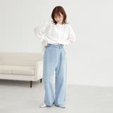 【脱ベーシック】デニムラップバギーパンツ | coen【women】 | 詳細画像12 