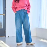 【脱ベーシック】デニムラップバギーパンツ | coen【women】 | 詳細画像14 