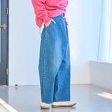 【脱ベーシック】デニムラップバギーパンツ | coen【women】 | 詳細画像15 
