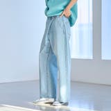 【脱ベーシック】デニムラップバギーパンツ | coen【women】 | 詳細画像4 