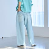 【脱ベーシック】デニムラップバギーパンツ | coen【women】 | 詳細画像5 