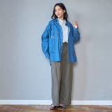 コットンナイロンツータックワイドパンツ | coen【women】 | 詳細画像19