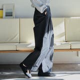 コットンナイロンツータックワイドパンツ | coen【women】 | 詳細画像3