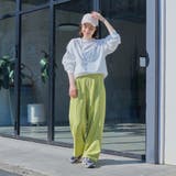 イージービューティーワイドパンツ（WEB限定サイズ） | coen【women】 | 詳細画像14 