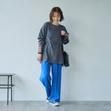 イージービューティーワイドパンツ（WEB限定サイズ） | coen【women】 | 詳細画像19 