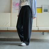 イージービューティーワイドパンツ（WEB限定サイズ） | coen【women】 | 詳細画像3 