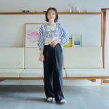 イージービューティーワイドパンツ（WEB限定サイズ） | coen【women】 | 詳細画像4 