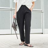 BLACK | 【接触冷感】やみつきストレッチパンツ(WEB限定サイズ) | coen【women】