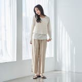 接触冷感リネンレーヨンテーパードパンツ（WEB限定サイズ） | coen【women】 | 詳細画像10 