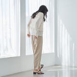 接触冷感リネンレーヨンテーパードパンツ（WEB限定サイズ） | coen【women】 | 詳細画像12 