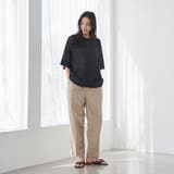 接触冷感リネンレーヨンテーパードパンツ（WEB限定サイズ） | coen【women】 | 詳細画像13 