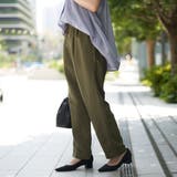 接触冷感リネンレーヨンテーパードパンツ（WEB限定サイズ） | coen【women】 | 詳細画像16 