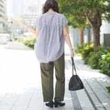 接触冷感リネンレーヨンテーパードパンツ（WEB限定サイズ） | coen【women】 | 詳細画像20 