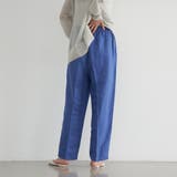接触冷感リネンレーヨンテーパードパンツ（WEB限定サイズ） | coen【women】 | 詳細画像24 