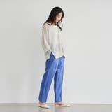 接触冷感リネンレーヨンテーパードパンツ（WEB限定サイズ） | coen【women】 | 詳細画像26 