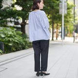 接触冷感リネンレーヨンテーパードパンツ（WEB限定サイズ） | coen【women】 | 詳細画像7 