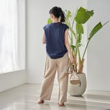接触冷感リネンレーヨンワイドパンツ(WEB限定サイズ) | coen【women】 | 詳細画像14