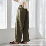 接触冷感リネンレーヨンワイドパンツ(WEB限定サイズ) | coen【women】 | 詳細画像16