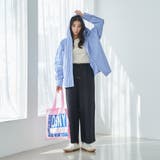 接触冷感リネンレーヨンワイドパンツ(WEB限定サイズ) | coen【women】 | 詳細画像5