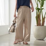 接触冷感リネンレーヨンワイドパンツ(WEB限定サイズ) | coen【women】 | 詳細画像8