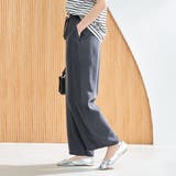 ライトデニムイージーワイドパンツ | coen【women】 | 詳細画像3 