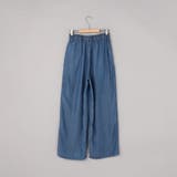 ライトデニムイージーワイドパンツ | coen【women】 | 詳細画像16 