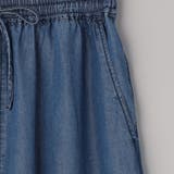 ライトデニムイージーワイドパンツ | coen【women】 | 詳細画像18 