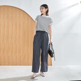 ライトデニムイージーワイドパンツ | coen【women】 | 詳細画像5 