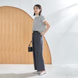 ライトデニムイージーワイドパンツ | coen【women】 | 詳細画像6 