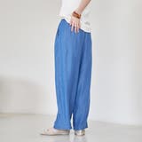 ライトデニムイージーワイドパンツ | coen【women】 | 詳細画像9 