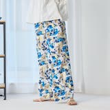 フラワープリント イージーワイドパンツ | coen【women】 | 詳細画像17 