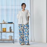 フラワープリント イージーワイドパンツ | coen【women】 | 詳細画像19 