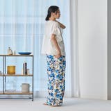 フラワープリント イージーワイドパンツ | coen【women】 | 詳細画像20 