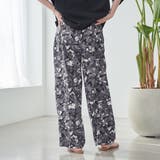 フラワープリント イージーワイドパンツ | coen【women】 | 詳細画像4 