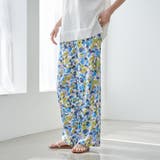 KELLY | フラワープリント イージーワイドパンツ | coen【women】