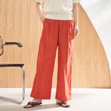 コットンタッチイージーワイドパンツ | coen【women】 | 詳細画像15