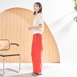 コットンタッチイージーワイドパンツ | coen【women】 | 詳細画像20