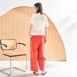 コットンタッチイージーワイドパンツ | coen【women】 | 詳細画像21