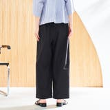 コットンタッチイージーワイドパンツ | coen【women】 | 詳細画像4