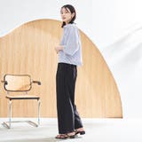 コットンタッチイージーワイドパンツ | coen【women】 | 詳細画像6