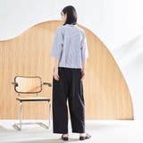 コットンタッチイージーワイドパンツ | coen【women】 | 詳細画像7