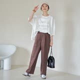 【接触冷感】イージービューティワイドパンツ(WEB限定サイズ) | coen【women】 | 詳細画像14