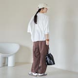 【接触冷感】イージービューティワイドパンツ（WEB限定サイズ） | coen【women】 | 詳細画像32 