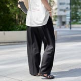 【接触冷感】イージービューティワイドパンツ(WEB限定サイズ) | coen【women】 | 詳細画像5