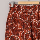 リーフプリントイージーワイドパンツ | coen【women】 | 詳細画像24 