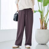 ヴィンテージカノコイージーワイドパンツ | coen【women】 | 詳細画像18 