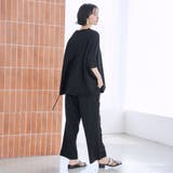 ヴィンテージカノコイージーワイドパンツ | coen【women】 | 詳細画像6 